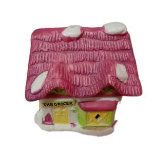 Charming Pink Holiday Village House